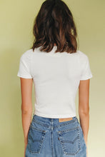 Load image into Gallery viewer, This Is Love Button Front Knit Top // White