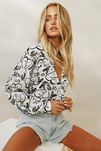 Load image into Gallery viewer, VG Nights In Paris Button Front Shirt // Print