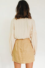 Load image into Gallery viewer, After Thought Button Front Shirt // Natural