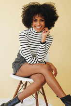 Load image into Gallery viewer, Northern Lights Knit Top // Stripe