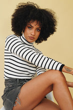 Load image into Gallery viewer, Northern Lights Knit Top // Stripe