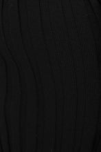 Load image into Gallery viewer, Fashion Fix Button Front Knit Top // Black