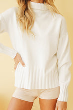 Load image into Gallery viewer, Time Is Now Knit // White