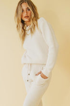 Load image into Gallery viewer, Lost In Paris Knit Top // Cream
