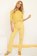 Load image into Gallery viewer, No Control Knit Top // Yellow