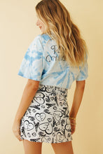 Load image into Gallery viewer, VG Nights In Paris Bias Cut Mini Skirt // Print