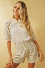 Load image into Gallery viewer, Dark Romance Knit Top // Natural