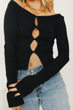 Load image into Gallery viewer, Born In The 90's Top // Black