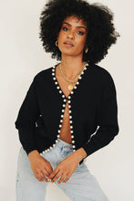 Load image into Gallery viewer, Call From Paris Knit Top // Black