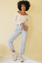 Load image into Gallery viewer, City Stories Knit Top // Cream