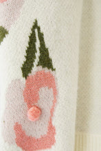 Load image into Gallery viewer, Paris Streets Knit Cardigan // Floral