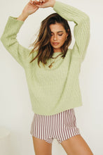 Load image into Gallery viewer, Morning Sun Knit // Mint