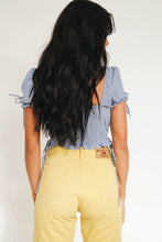 Load image into Gallery viewer, Unwritten Rules Tie Front Top // Lake