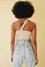 Load image into Gallery viewer, These Nights One-Shoulder Knit Top // Natural