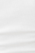 Load image into Gallery viewer, Summer Mood Ribbed Top // White