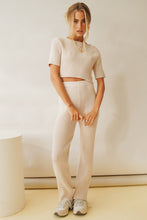 Load image into Gallery viewer, Seeing Double Knit Set // Natural