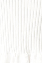 Load image into Gallery viewer, Montana Frill Knit Top // White