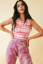 Load image into Gallery viewer, Under Control Tie Dye Top // Pink