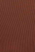 Load image into Gallery viewer, Texas Sun Ribbed Knit Cami // Chocolate