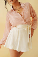 Load image into Gallery viewer, The Brave Button Front Shirt // Rose