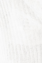 Load image into Gallery viewer, Of The Essence Button Front Knit Top // White