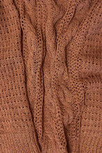 Load image into Gallery viewer, World Of Fashion Knit Top // Tan