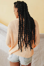 Load image into Gallery viewer, Just A Feeling Button Front Knit Top // Apricot