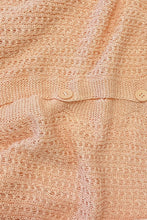 Load image into Gallery viewer, Just A Feeling Button Front Knit Top // Apricot
