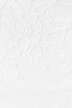 Load image into Gallery viewer, Bella & Hailey Lace Tie Back Crop // White