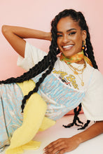 Load image into Gallery viewer, VG Summer & Wines Bias Cut Mini Dress // Sky