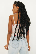 Load image into Gallery viewer, VG Midsummer Tie Front Anglaise Top // Pink