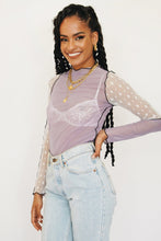 Load image into Gallery viewer, BABY Mesh Top // Lilac
