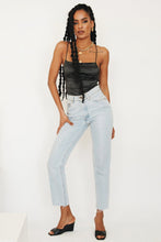 Load image into Gallery viewer, Backstage Pass Tie Back Top // Black