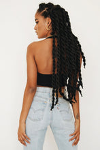 Load image into Gallery viewer, Behind The Scenes Halter Top // Black