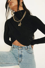 Load image into Gallery viewer, VG Cocktail Hour Top // Black