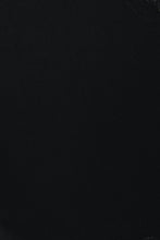 Load image into Gallery viewer, Red Wine Tie Back Top // Black