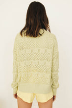 Load image into Gallery viewer, Golden Girl Button Front Knit Cardigan // Sage
