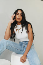 Load image into Gallery viewer, Revolution Ribbed Knit Top // White