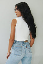 Load image into Gallery viewer, Revolution Ribbed Knit Top // White