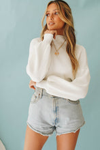 Load image into Gallery viewer, The Traveller Ribbed Knit // White