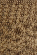 Load image into Gallery viewer, Market Day Crochet Knit Mini Dress // Taupe