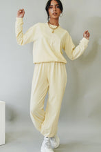 Load image into Gallery viewer, European Girl Sweatsuit // Cream