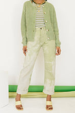 Load image into Gallery viewer, Saturday In L.A Button Front Knit Cardigan // Sage