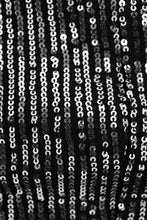 Load image into Gallery viewer, Woman Of Style Sequin Mini Dress // Black