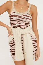 Load image into Gallery viewer, Runway Mini Dress // Tiger