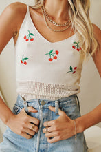 Load image into Gallery viewer, Vacay To Vacay Knit Cami // Natural
