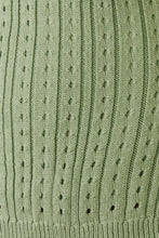 Load image into Gallery viewer, The Sunday Button Front Knit Top // Sage