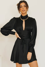 Load image into Gallery viewer, L.A Bar Mini Dress // Black