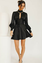 Load image into Gallery viewer, L.A Bar Mini Dress // Black