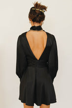 Load image into Gallery viewer, L.A Bar Mini Dress // Black